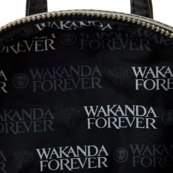 Marvel Black Panther Wakanda Forever Loungefly Backpack & Wallet Bundle – NWT - Picture 8 of 16